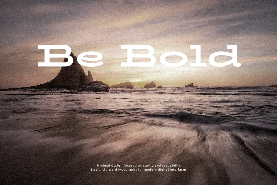 BioRhyme Expanded Font Font Preview for Website