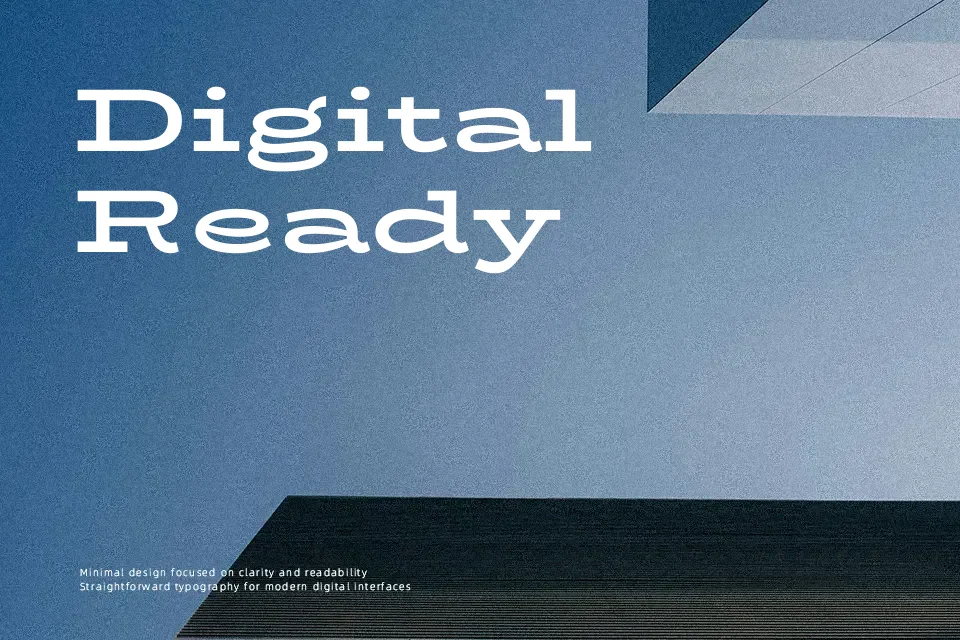 BioRhyme Font Slab Serif Font Preview for Headline
