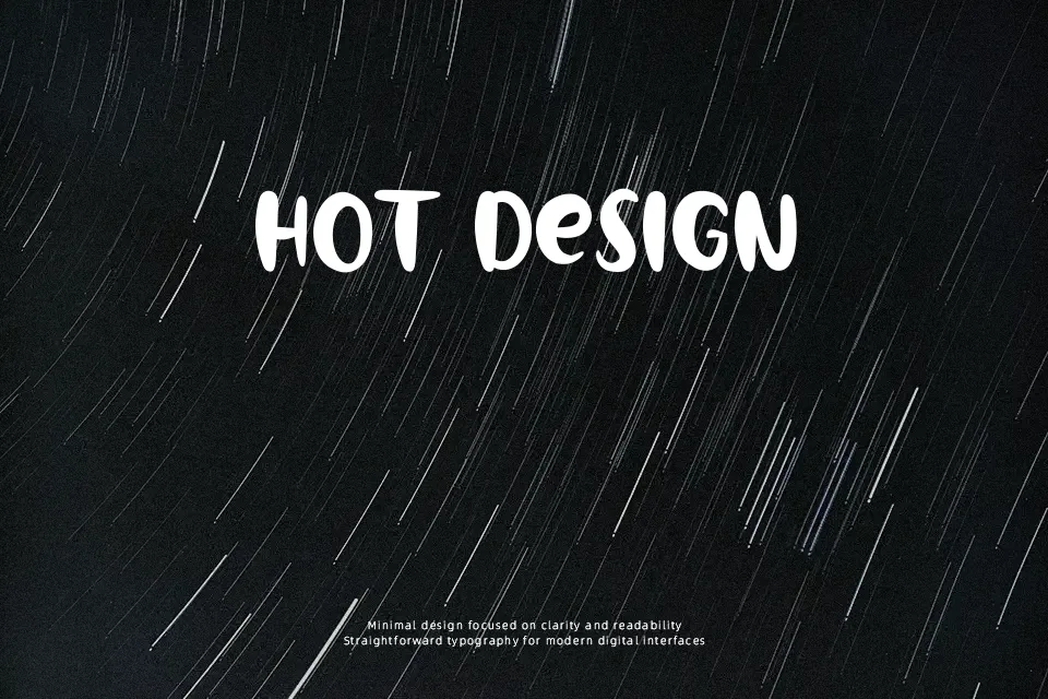 Birthday Holiday Font Font Preview for Energetic Poster