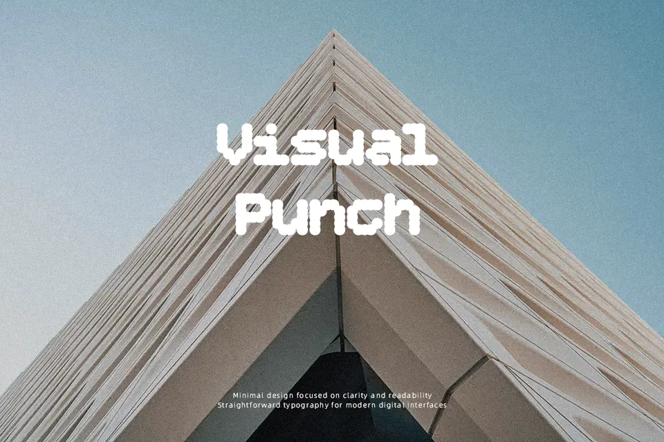 Bitcount Grid Single Font Font Preview for Creative Logo