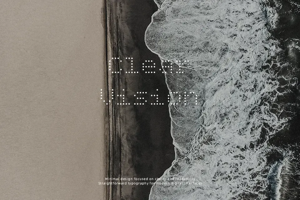 Bitcount Grid Single Font Font Preview for Creative Mood