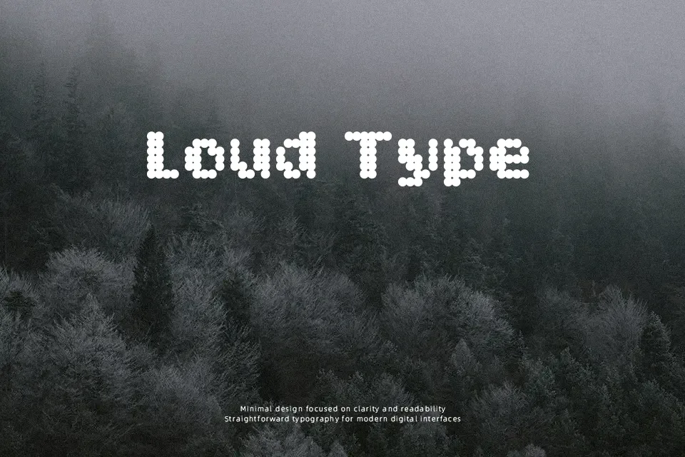 Bitcount Prop Double Font Font Preview for Modern Logo