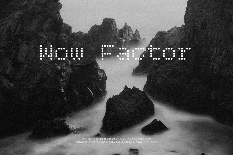Bitcount Single Font Font Preview for Tech Website