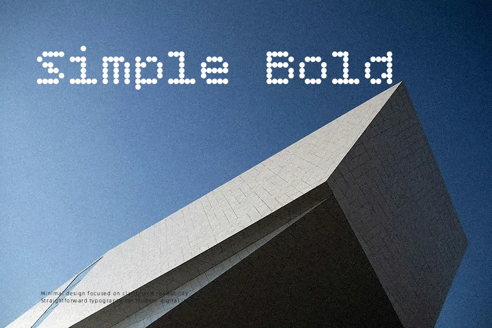 Bitcount Single Font Geometric Font Preview for Branding