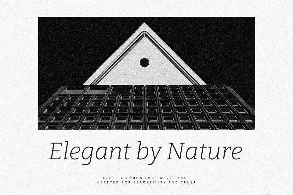 Bitter Font Font Preview for Professional Headline