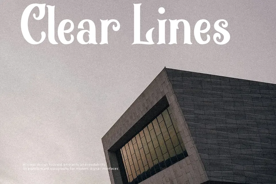 Black Arcade Font Font Preview for Advertising