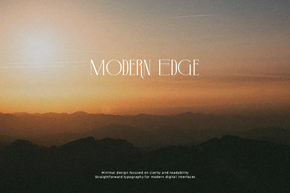 Black Champ Font Font Preview for Modern Headline