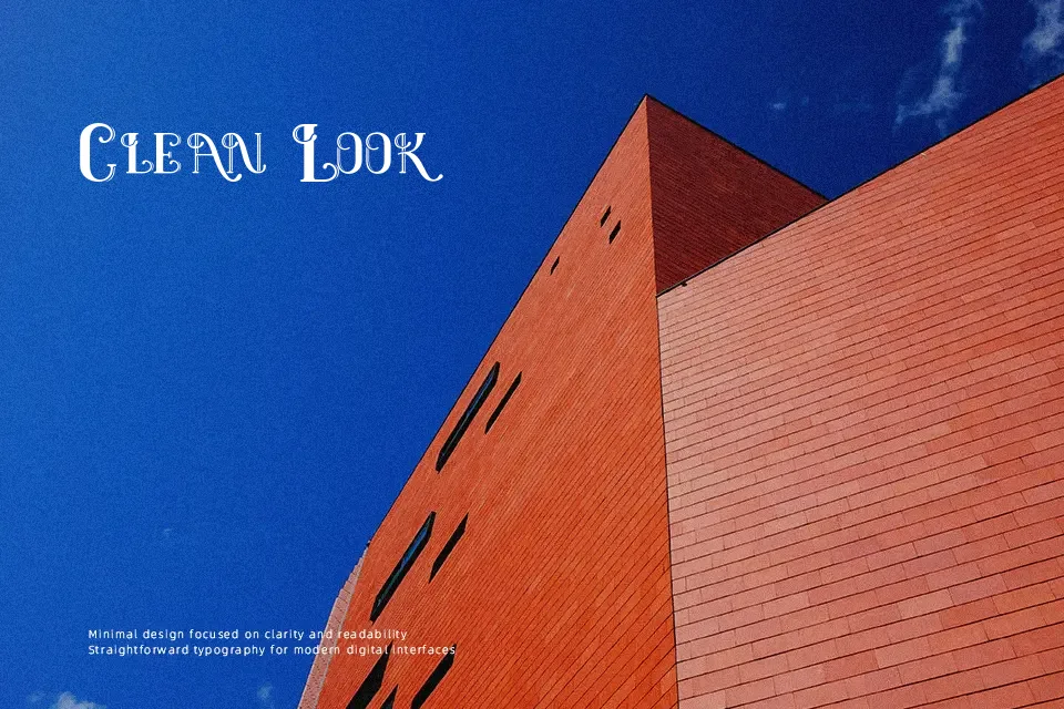 Black Clover Display Font Font Preview for Vintage Poster