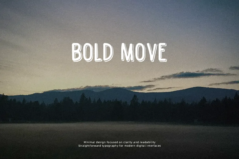 Black Coffee Font Display Font Preview for Packaging