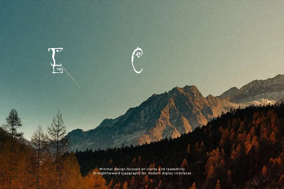 Black Cow Font Font Preview for Dramatic Headline