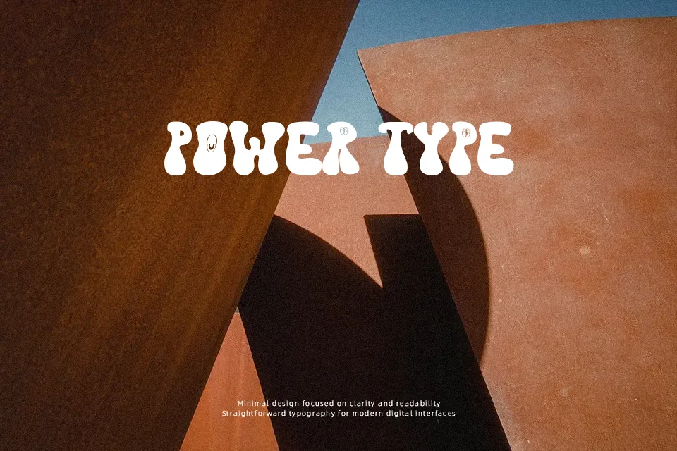 Black Cyclops Font Font Preview for Groovy Branding