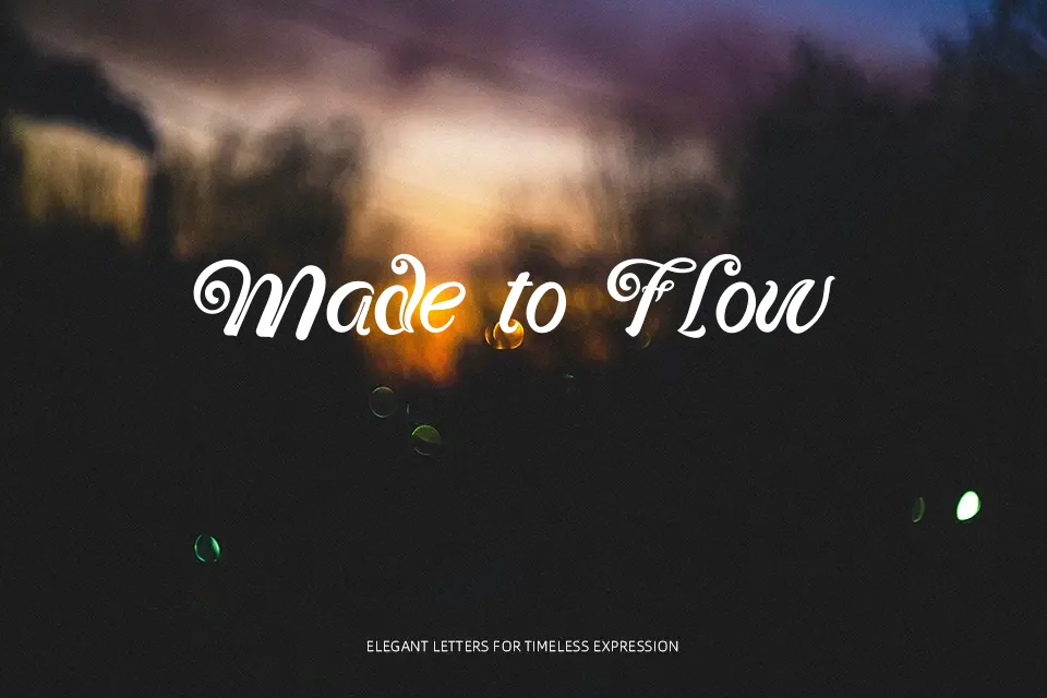 Black Forest Font Font Preview for Luxury Mood