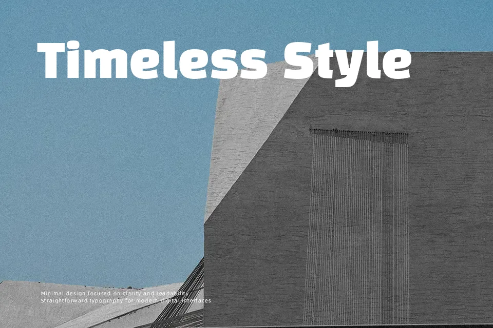 Black Han Sans Font Font Preview for Modern Mood