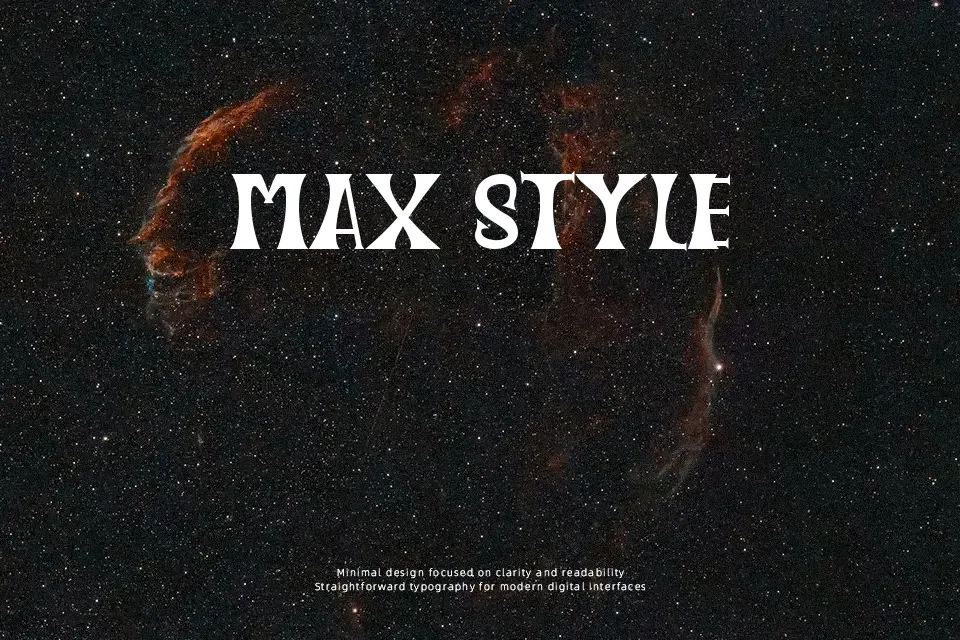 Black Mouse Font Font Preview for Retro Poster
