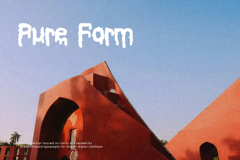 Black Shadow Font Decorative Font Preview for Poster