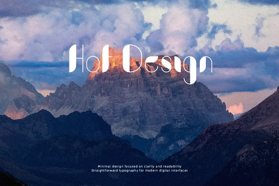 Black Tea Font Font Preview for Elegant Mood