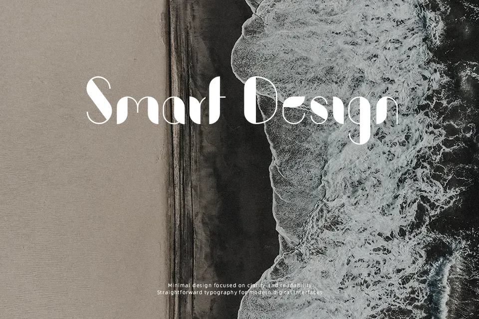 Black Tea Font Font Preview for Warm Packaging