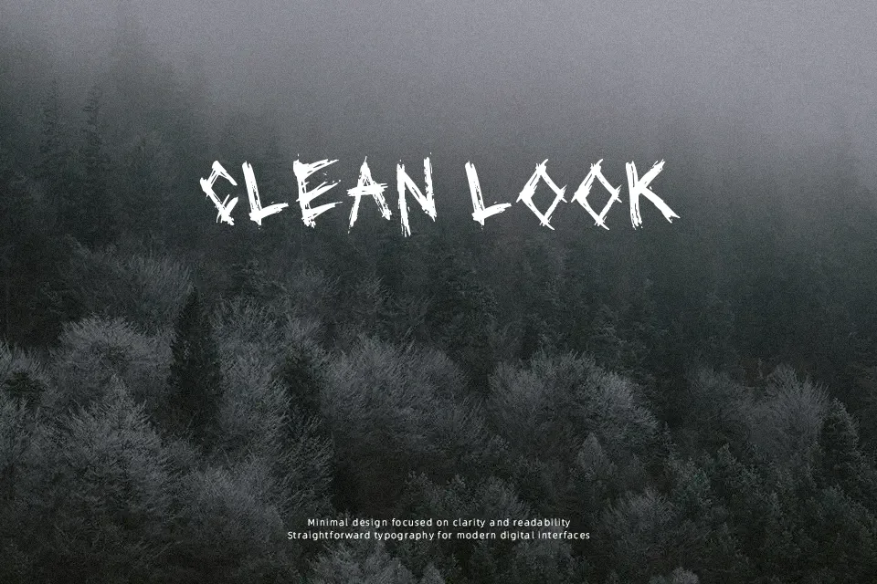 Blackcraft Font Font Preview for Dramatic Halloween