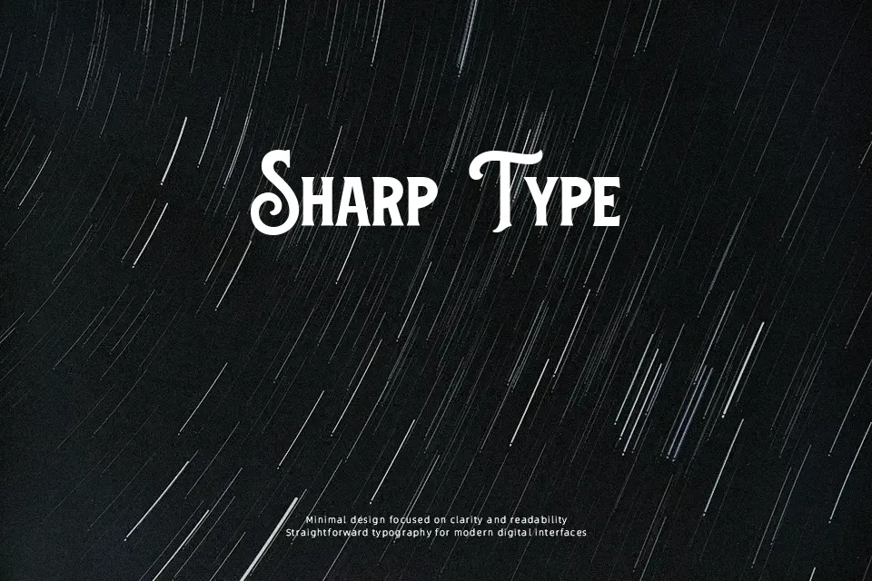 Blackford Font Font Preview for Masculine Mood