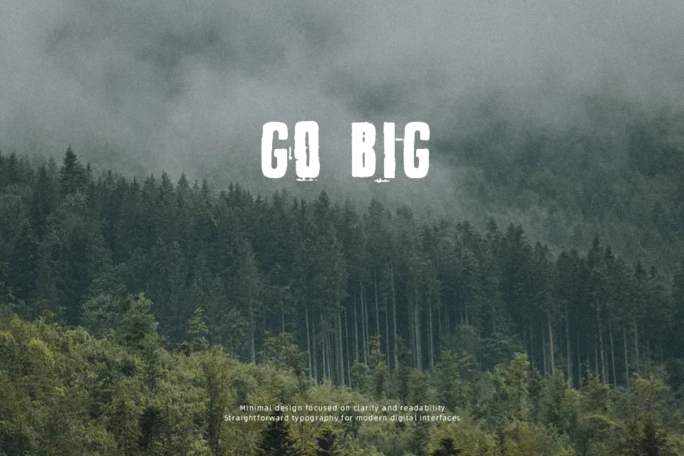 Blacklist Font Decorative Font Preview for Film