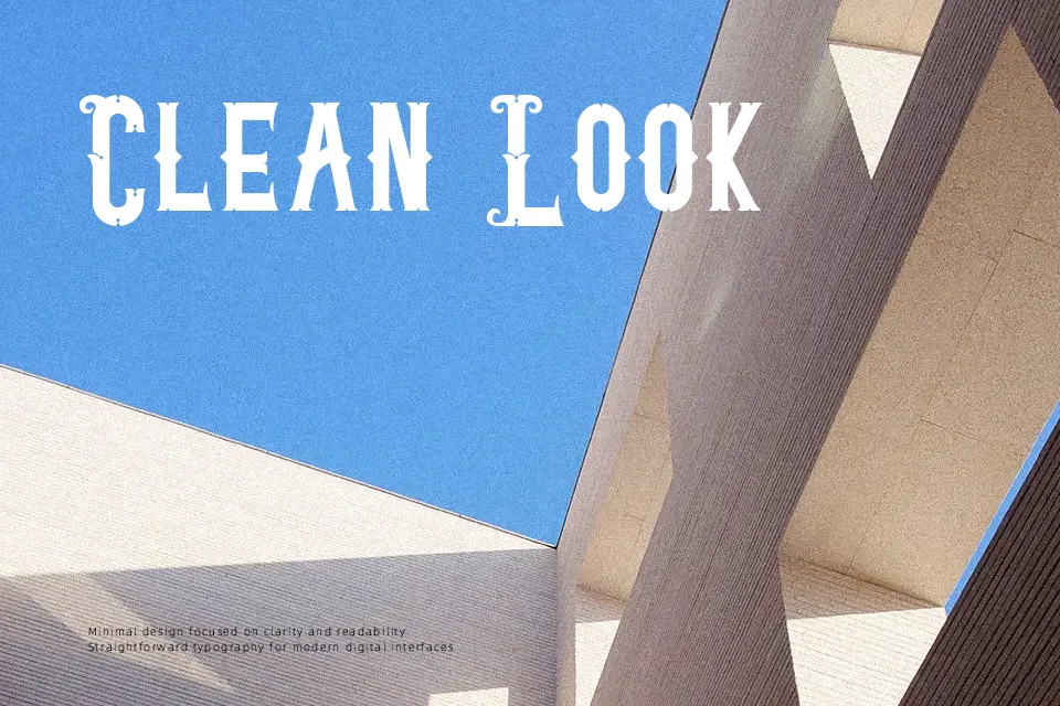 Blacktail Font Font Preview for Vintage Branding