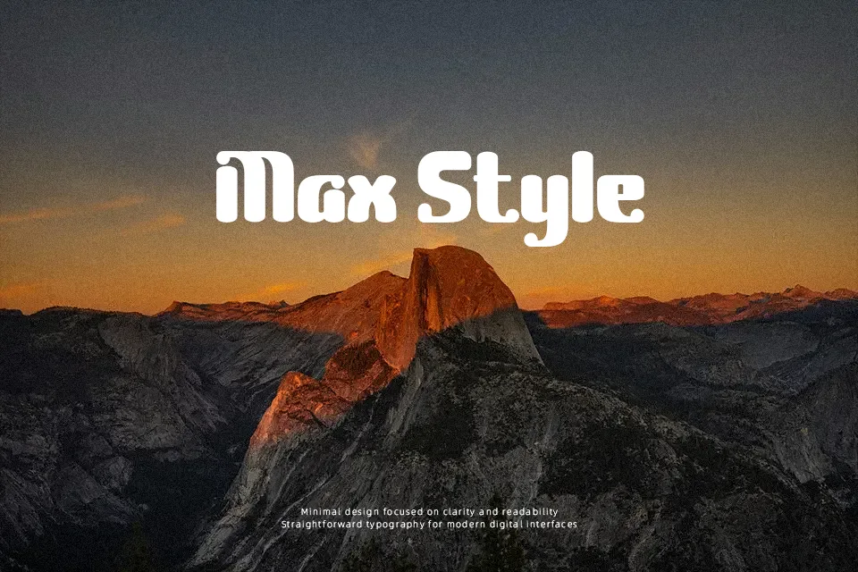 Blagak Font Font Preview for Playful Poster