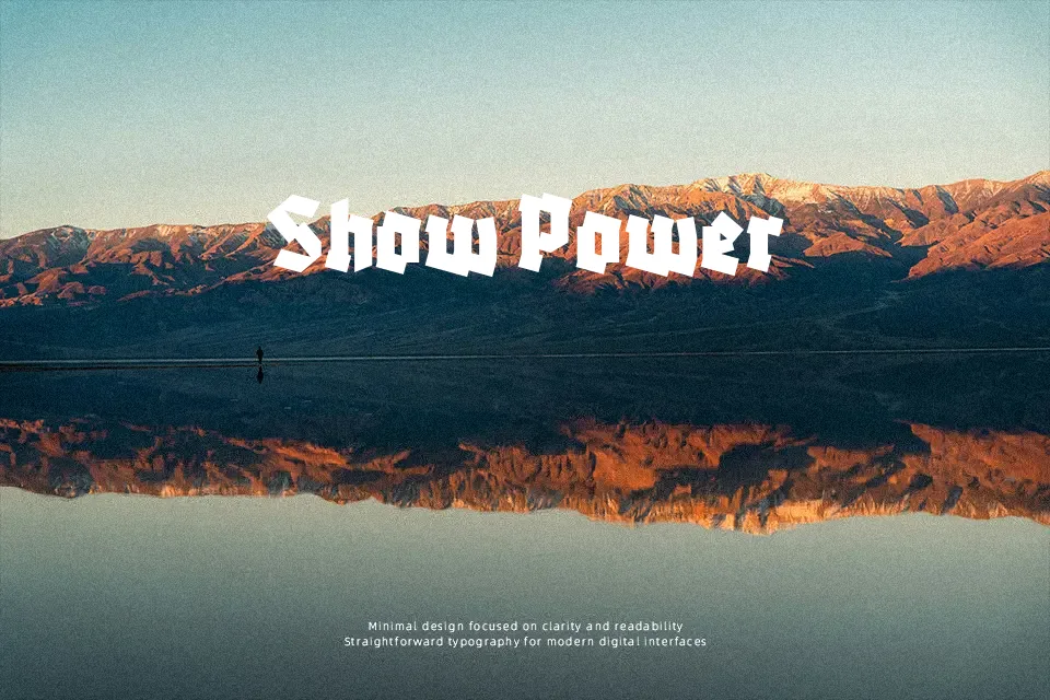 Blaka Font Font Preview for Bold Branding