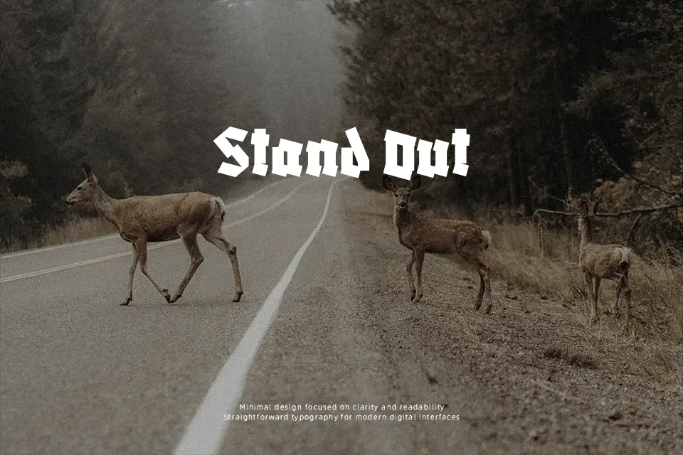 Blaka Ink Font Font Preview for Artistic Logo