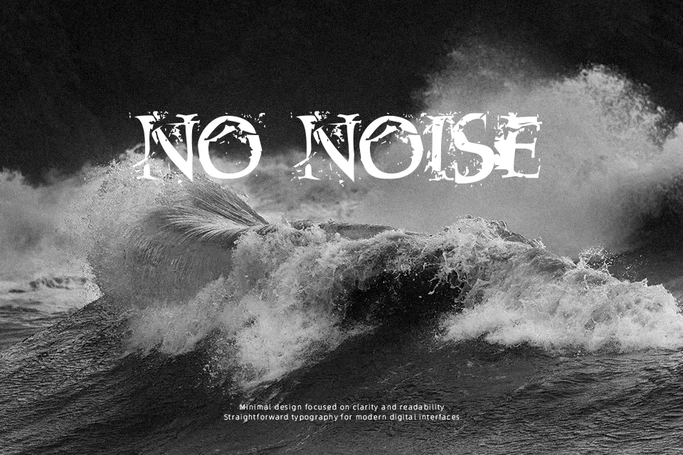 Blasphemy Font Display Font Preview for Music