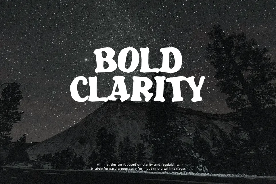 Blatant Font Font Preview for Energetic Poster