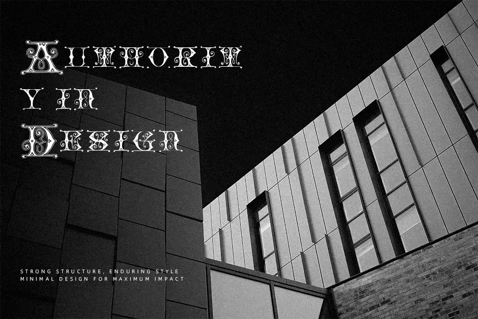 Blavicke Capitals Font Decorative Font Preview for Editorial