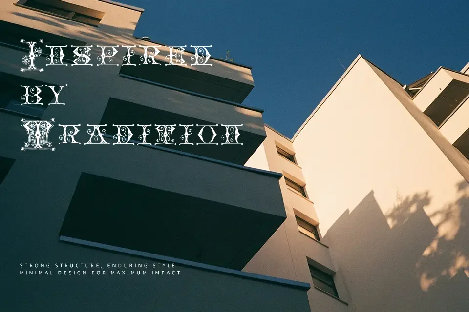Blavicke Capitals Font Font Preview for Vintage Editorial
