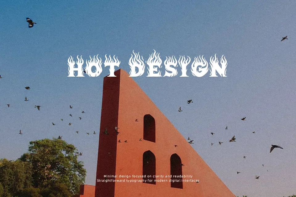Blaze of Glory Font Decorative Font Preview for Film