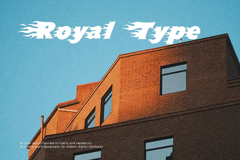 Blazed Font Decorative Font Preview for Packaging