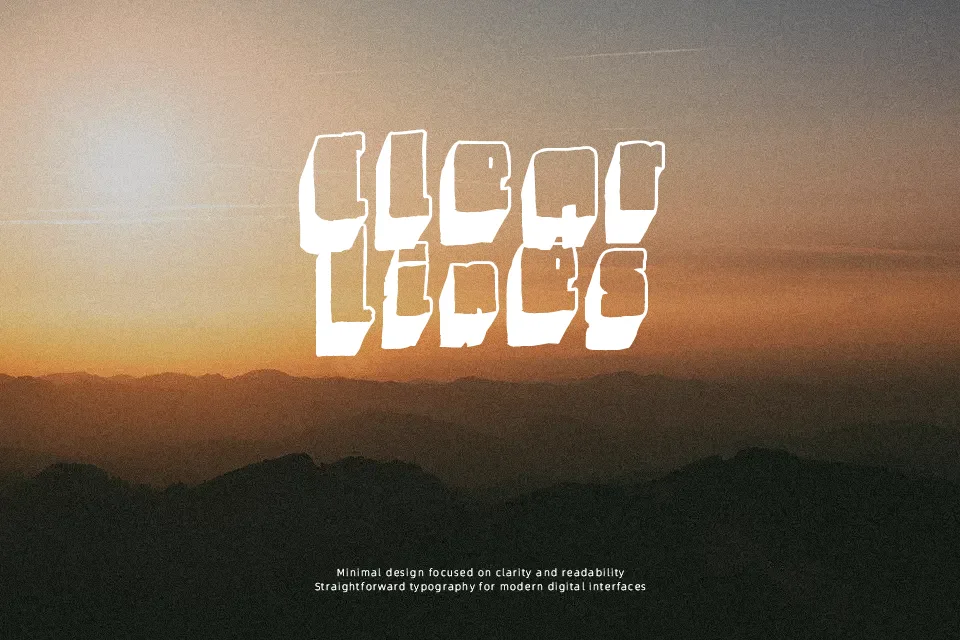 Blck Font Decorative Font Preview for Branding