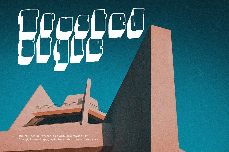 Blck Font Decorative Font Preview for Headline