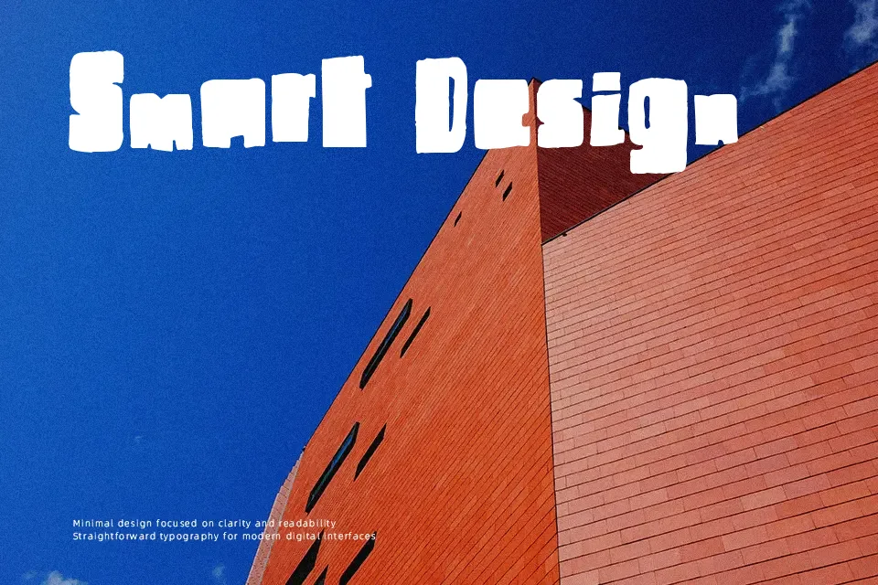 Blck Font Decorative Font Preview for Logo