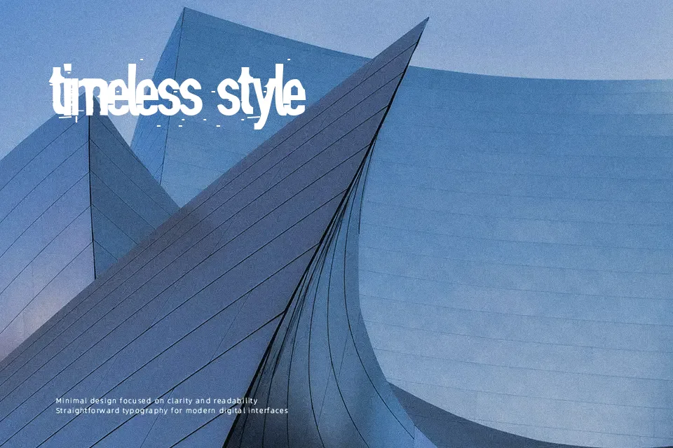 Blind Font Font Preview for Masculine Headline