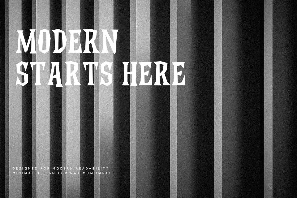 Blinders Font Font Preview for Clean Branding