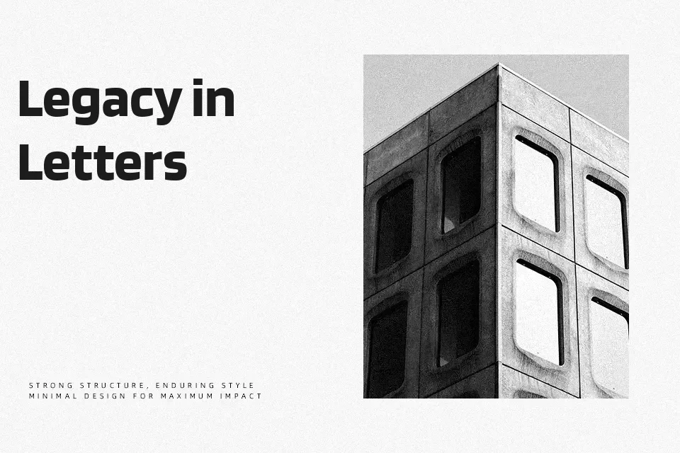 Blinker Font Font Preview for Modern Branding