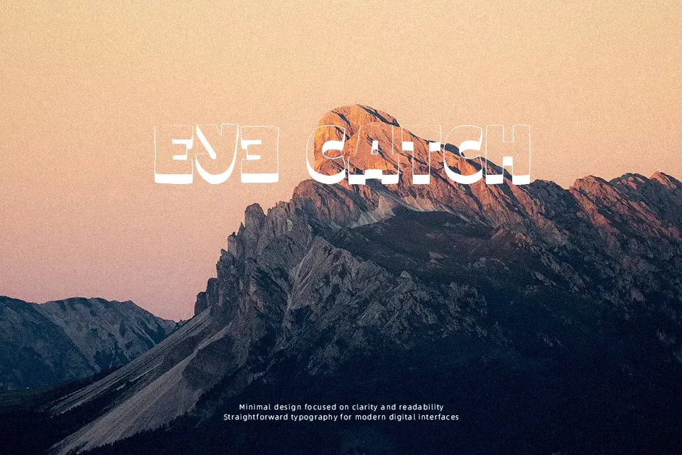 Blitz Font Font Preview for Friendly Mood