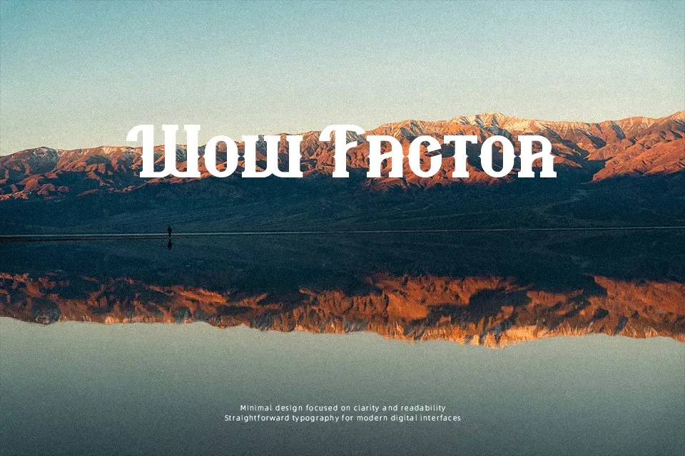 Block Black Font Decorative Font Preview for Headline