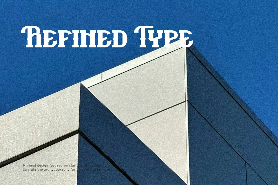 Block Black Font Font Preview for Dramatic Headline