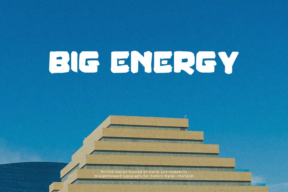 Block Force Font Font Preview for Bold Headline