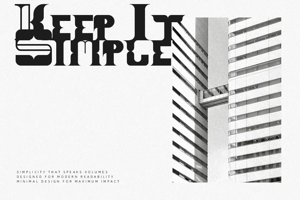 Block Pie Font Font Preview for Clean Logo