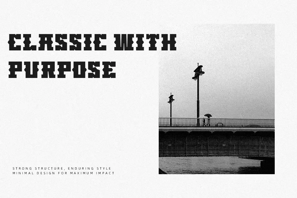 Block Western Font Font Preview for Vintage Headline