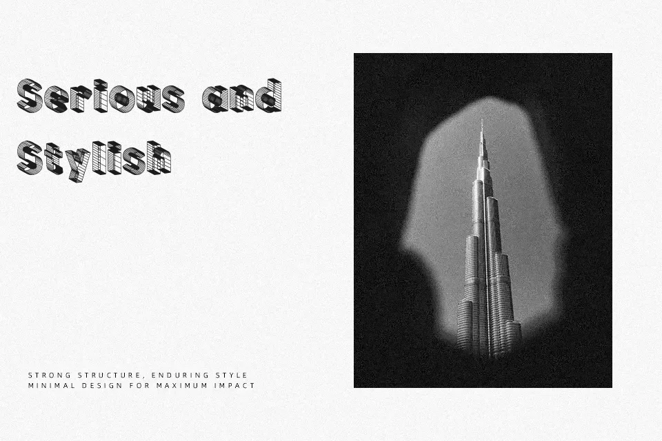 Blockchain Font Sans Serif Font Preview for Logo