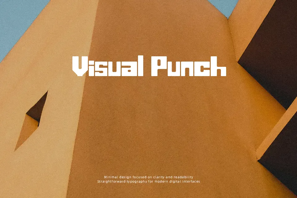 Blocking Font Font Preview for Bold Branding