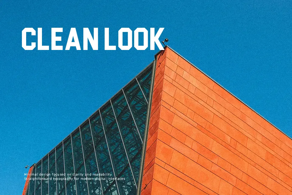 Blockletter Font Font Preview for Energetic Fashion