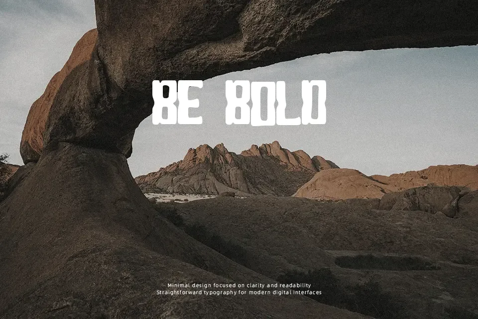 Blocky Font Font Preview for Kids